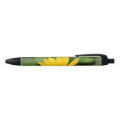 Stylo Noir Tournesol faux fleurissant (Haut)