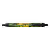 Stylo Noir Tournesol faux fleurissant (Dos)