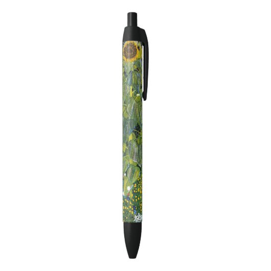 Stylo Noir Tournesol par Gustav Klimt (Bas (Vertical))