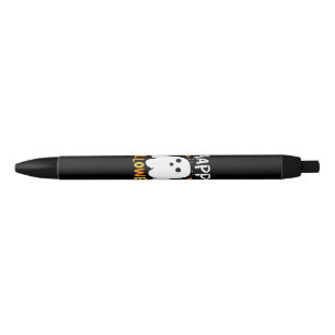 Stylo Noir Tracer Ou Traiter Le Fantôme D'Halloween