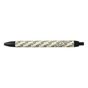 Stylo Noir tracteur vintage Gray massey fergison