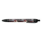 Stylo Noir Train Bleu Et Rouge (Bas)