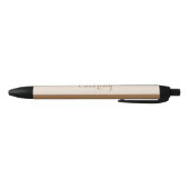 Stylo Noir Traiteur Gourmet (Bas)