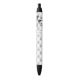 Stylo Noir Tricolor Smooth Coat Jack Russell Terrier & Nom