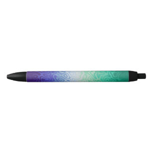 Stylo Noir Trippy Ripply Funky Boho MLM Hommes Aimants Hommes