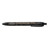 Stylo Noir Triquetra (Brown/Argent) (Bas)