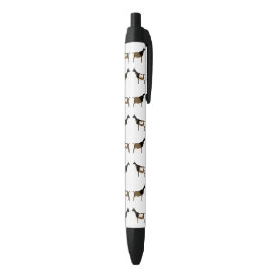 Stylo Noir Troupeau de chèvre laitière nigériane