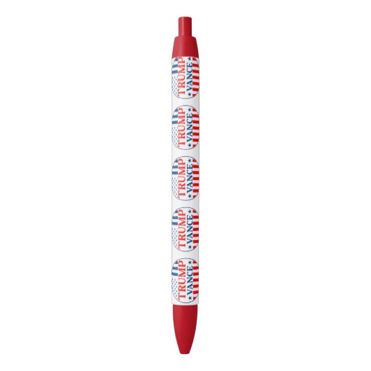 Stylo Noir Trump Vance (devant Vertical)
