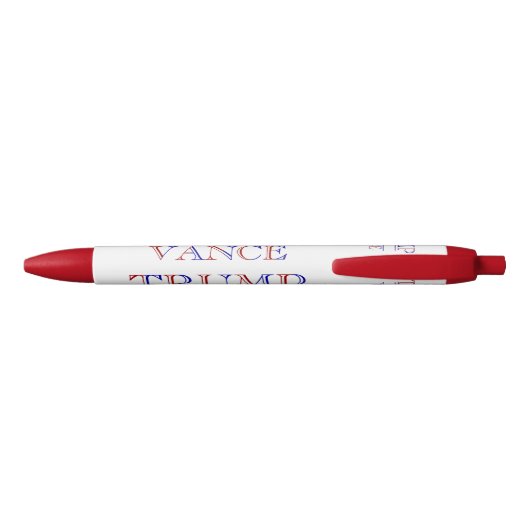 Stylo Noir Trump Vance 2024 (Dos)