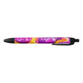 Stylo Noir Tulipes Enchantant violet (Bas)