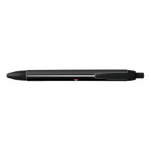 Stylo Noir Tulipes rouges (Dos)