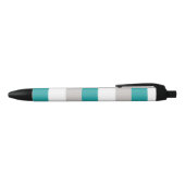 Stylo Noir Turquoise, Argile et Blancs (Haut)