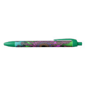 Stylo Noir Turquoise et verte (Haut)