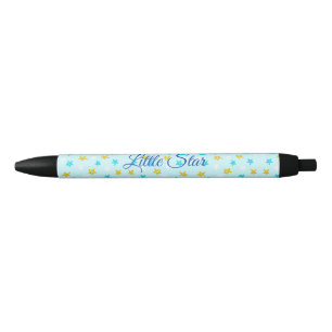 Stylo Noir twinkle twinkle litter star ajouter nom photo star