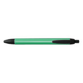 Stylo Noir Un carré vert solide placé sur un fond blanc (Dos)