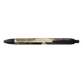 Stylo Noir Un design abstrait moderne (Dos)
