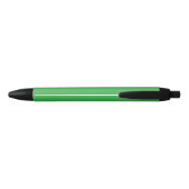 Stylo Noir Un écran vert vif posé contre un bar blanc propre (Dos)