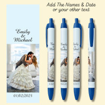 Une photo, un nom et une date ou votre texte en bl