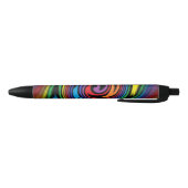 Stylo Noir Une Turbulence Colorée (Bas)