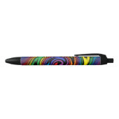 Stylo Noir Une Turbulence Colorée (Haut)