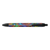 Stylo Noir Une Turbulence Colorée (Dos)