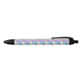Stylo Noir Unicornes aquarelle (Haut)