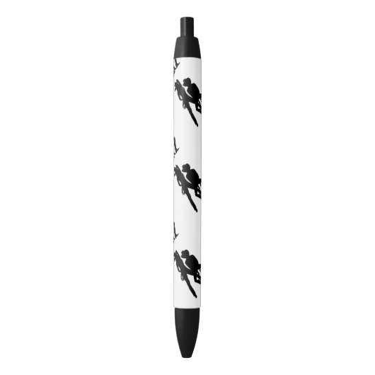 Stylo Noir Utilisé pour être une danse de ligne (devant Vertical)