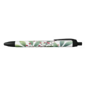 Stylo Noir Vacances personnalisées Mistletoe Green (Haut)