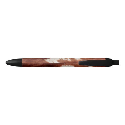 Stylo Noir Vache blanche Brown (Dos)