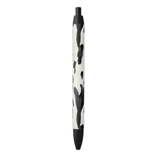 Stylo Noir Vache de ferme occidentale (devant Vertical)