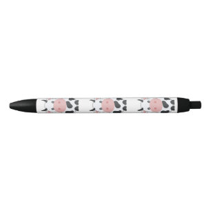Stylo Noir Vache mignonne