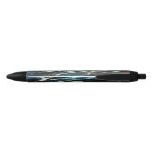Stylo Noir Vague de grunge graphique (Dos)