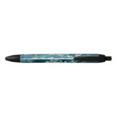 Stylo Noir Van Gogh Almond Blossoms Dark Turquoise (Dos)