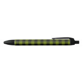 Stylo Noir Vérification de jardin Buffalo vert (Haut)