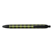 Stylo Noir Vérification de jardin Buffalo vert (Dos)