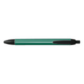 Stylo Noir Vert bouteille (couleur solide) (Dos)