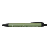 Stylo Noir Vert concombre (Haut)