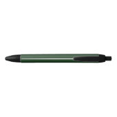Stylo Noir Vert de Noël, Vert de fête, Vert uni, (Dos)