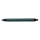 Stylo Noir Vert foncé | vert solide (Devant)