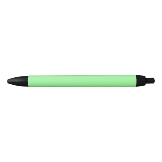 Stylo Noir Vert pâle (Devant)