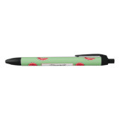Stylo Noir Vert pastèque cool (Haut)