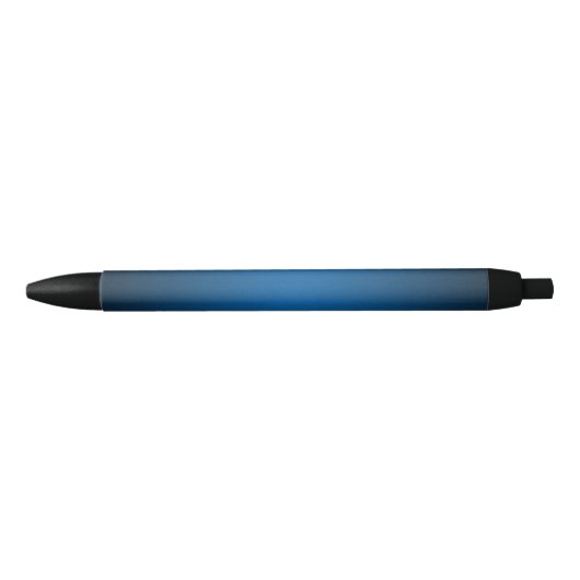 Stylo Noir Vignette Grainée Bleu-Noir Foncé (Devant)