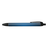 Stylo Noir Vignette Grainée Bleu-Noir Foncé (Haut)