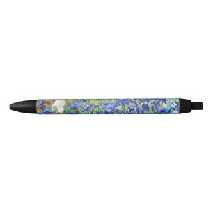 Stylo Noir Vincent Van Gogh peignant les Iris