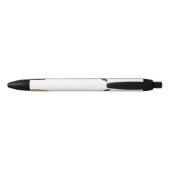 Stylo Noir Visage mignon de girafe (Dos)