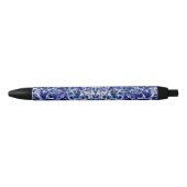 Stylo Noir Voies neurales bleues "nerveuses"/stylo de nerfs (Devant)