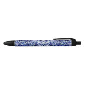 Stylo Noir Voies neurales bleues "nerveuses"/stylo de nerfs (Haut)