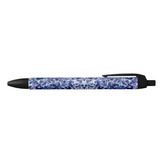 Stylo Noir Voies neurales bleues "nerveuses"/stylo de nerfs (Haut)