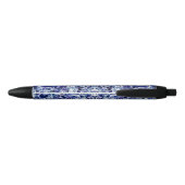 Stylo Noir Voies neurales bleues "nerveuses"/stylo de nerfs (Dos)