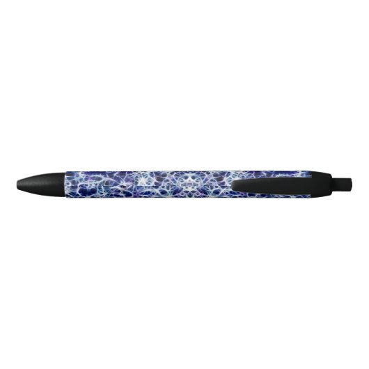 Stylo Noir Voies neurales bleues "nerveuses"/stylo de nerfs (Dos)